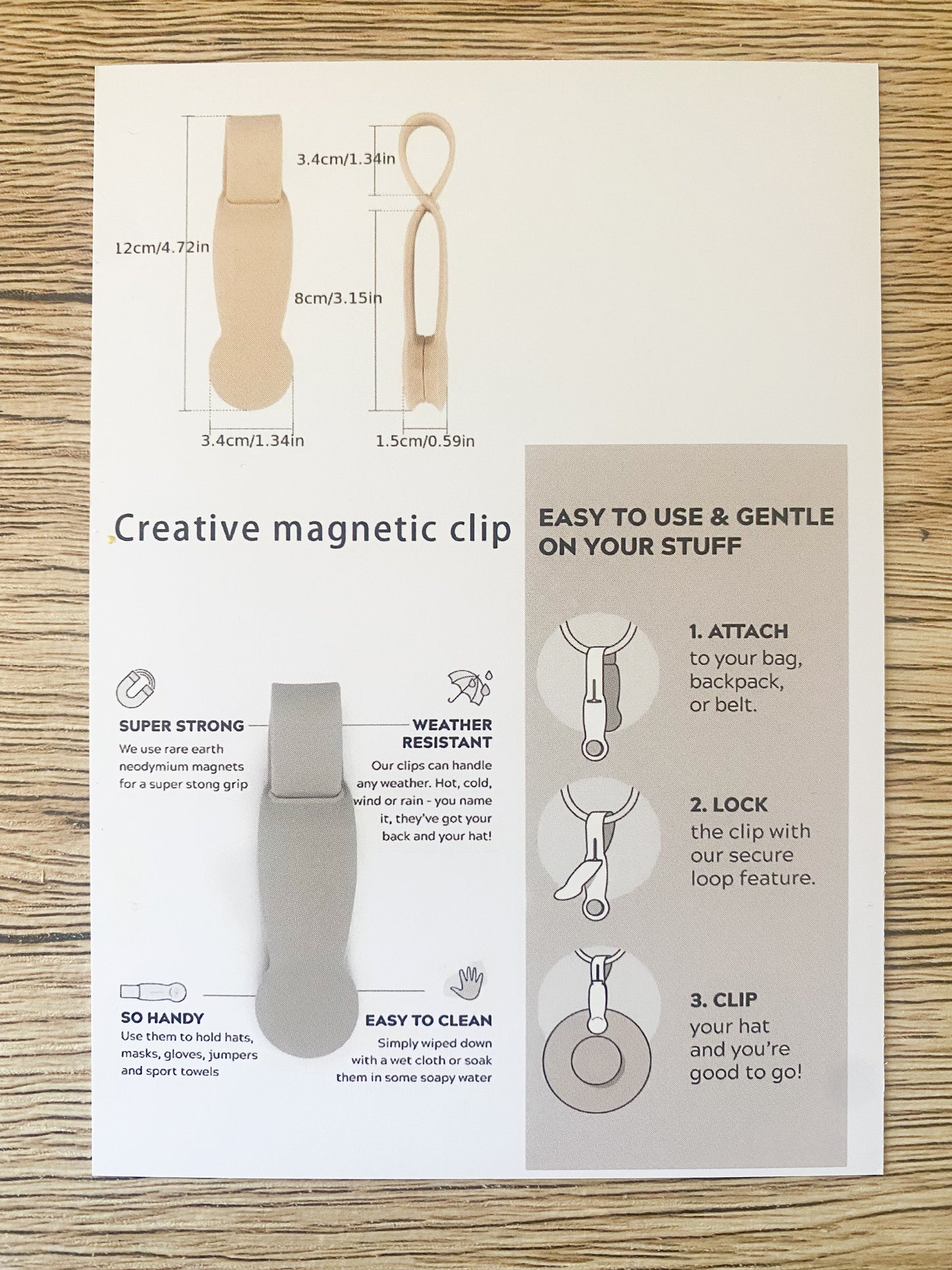 Handy Magnetic Clip